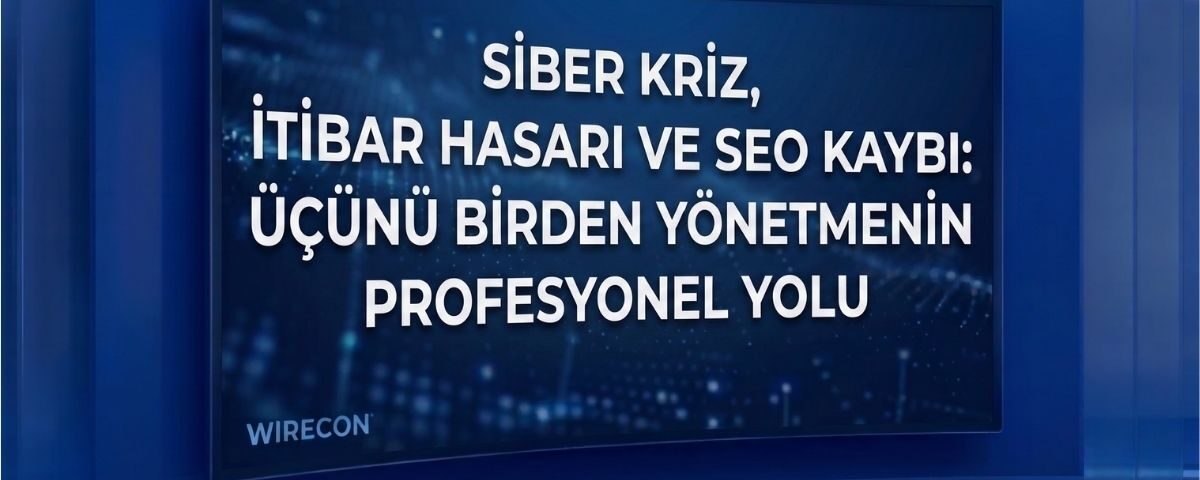 Siber Kriz İtibar Hasarı ve SEO Kaybı: Üçünü Birden Yönetmenin Profesyonel Yolu
