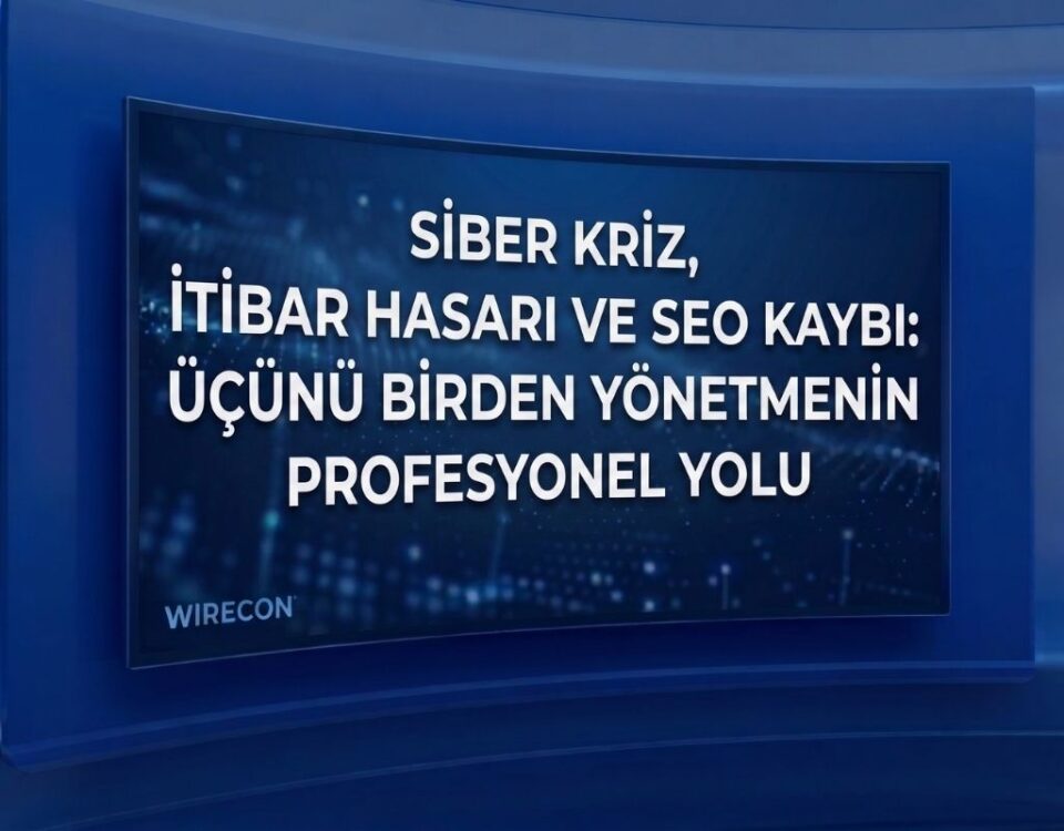 Siber Kriz İtibar Hasarı ve SEO Kaybı: Üçünü Birden Yönetmenin Profesyonel Yolu