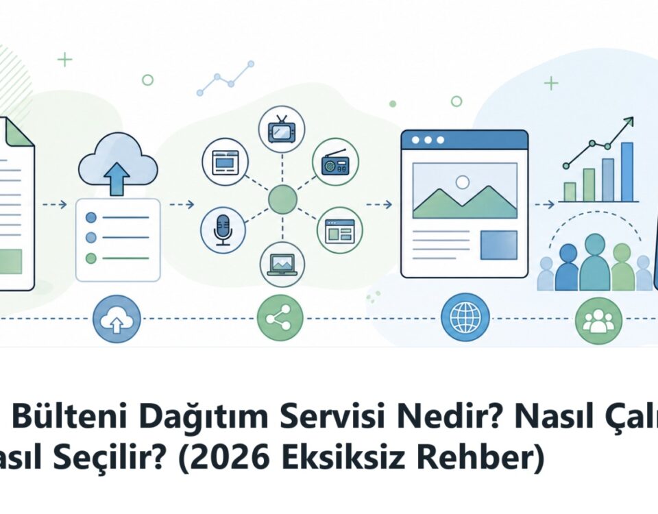 Basın Bülteni Dağıtım Servisi Nedir? Nasıl Çalışır ve Nasıl Seçilir?