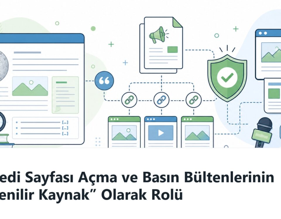 Vikipedi Sayfası Açma ve Basın Bültenleri