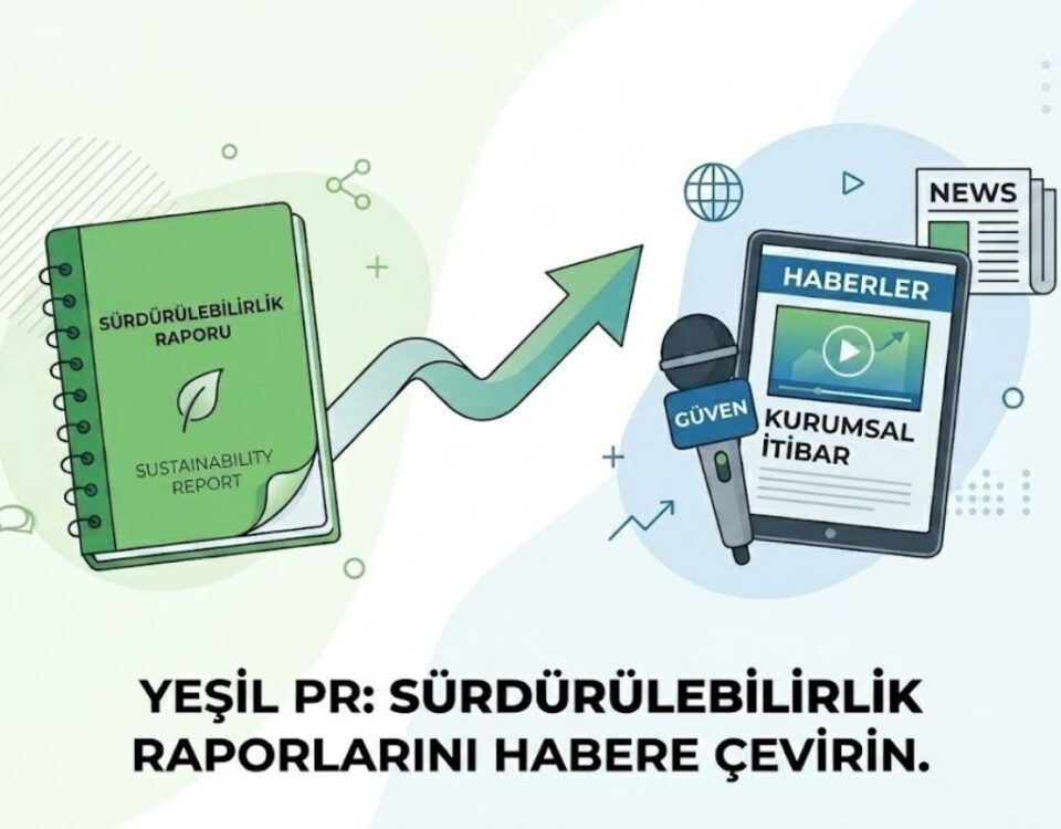 Sürdürülebilirlik Raporlarını Habere Dönüştürme: Yeşil Halkla İlişkiler ile Kurumsal İtibar Yönetimi