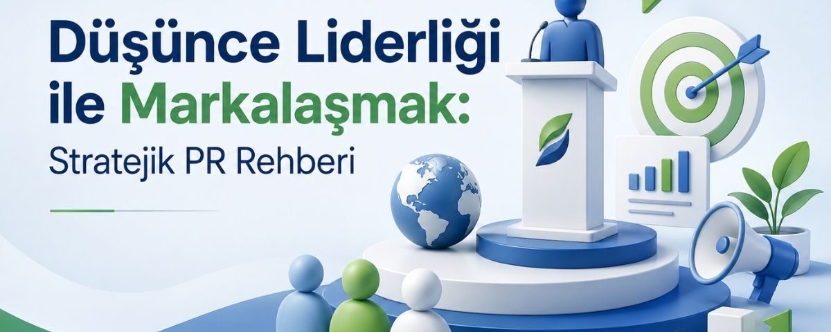 Düşünce liderliği ile markalaşmak ve stratejik PR rehberi