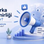 Marka bilinirliği nedir sorusunu ve PR stratejileriyle kurumsal itibar artırma yöntemlerini anlatan rehber görseli.