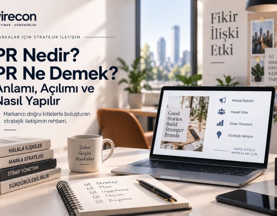 PR nedir ve PR ne demek sorularını açıklayan halkla ilişkiler rehberi
