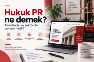 Hukuk PR ne demek? Hukuk fakültesinde ve hukuk sektöründe PR