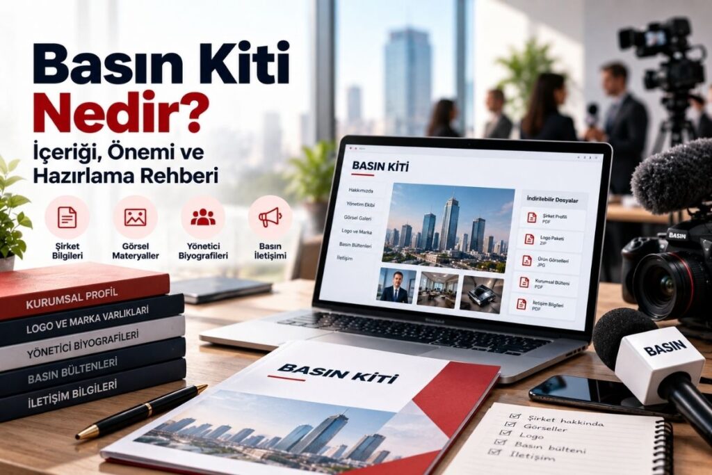 Basın kiti nedir ve basın kiti nasıl hazırlanır rehberi